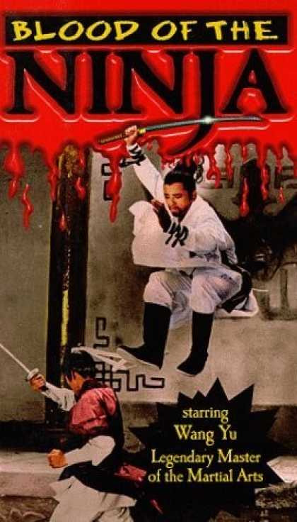 VHS Videos - Blood Of the Ninja United American