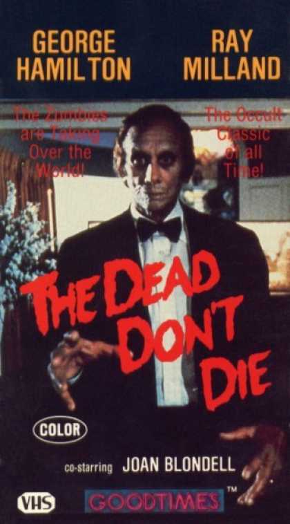 VHS Videos - Dead Don't Die