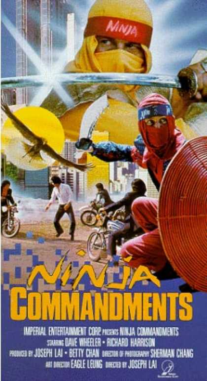 VHS Videos - Ninja Commandments