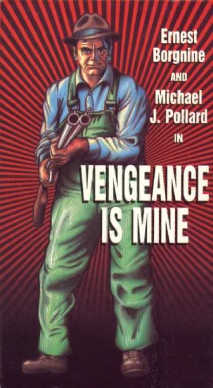 VHS Videos - Vengeance Is Mine