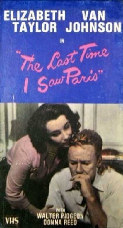 VHS Videos - Last Time I Saw Paris