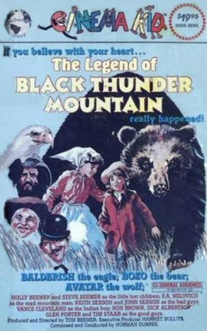 VHS Videos - Legend Of Black Thunder Mountain