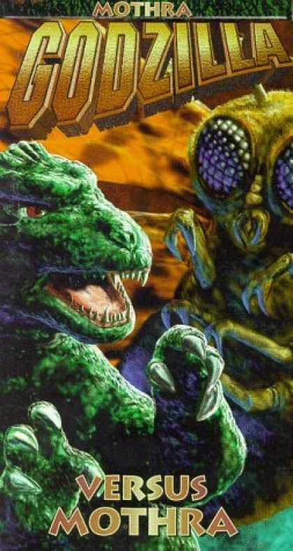 VHS Videos - Godzilla Versus Mothra