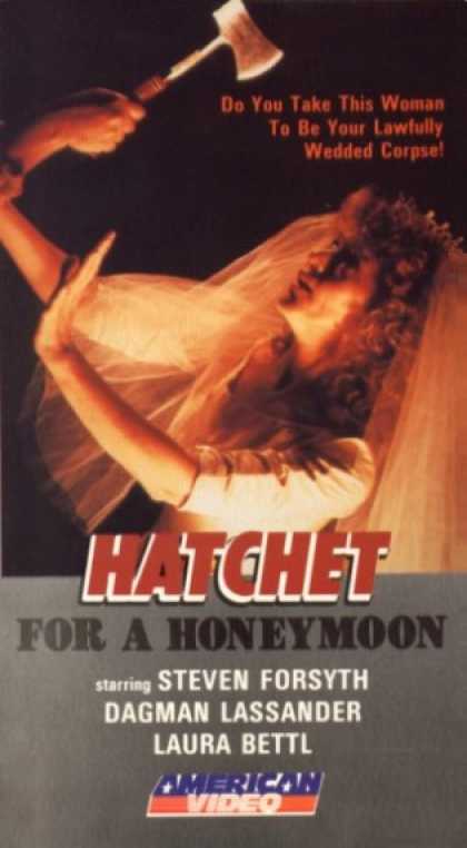 VHS Videos - Hatchet For A Honeymoon