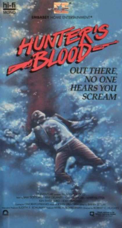 VHS Videos - Hunter's Blood