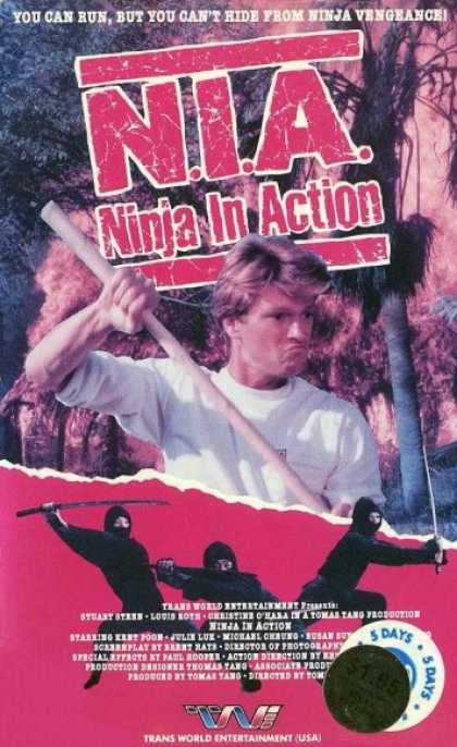 VHS Videos - Ninja in Action
