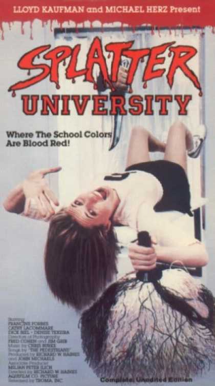 VHS Videos - Splatter University