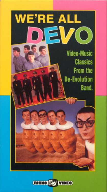 VHS Videos - We're All Devo