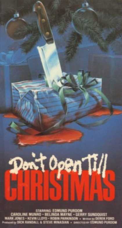 VHS Videos - Don't Open Till Christmas