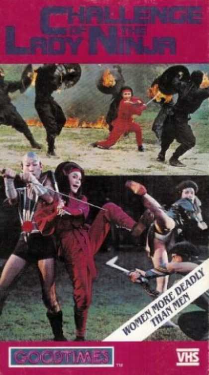 VHS Videos - Challenge Of the Lady Ninja