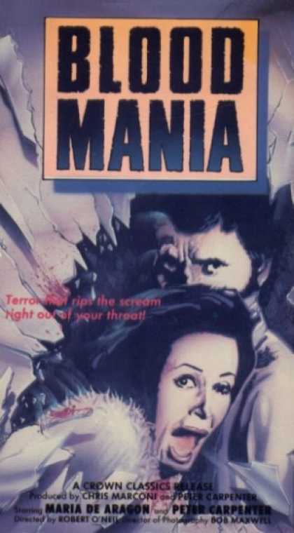 VHS Videos - Blood Mania