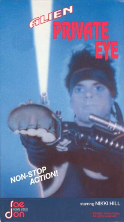 VHS Videos - Alien Private Eye
