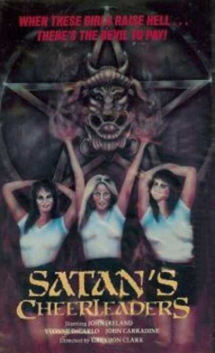 VHS Videos - Satan's Cheerleaders United