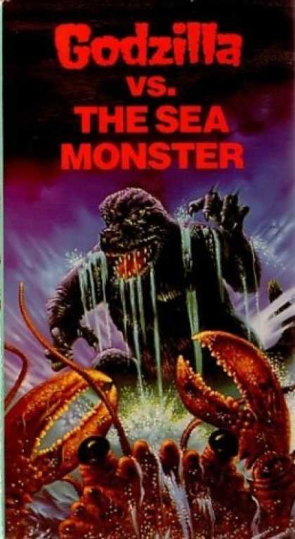 VHS Videos - Godzilla Vs the Sea Monster