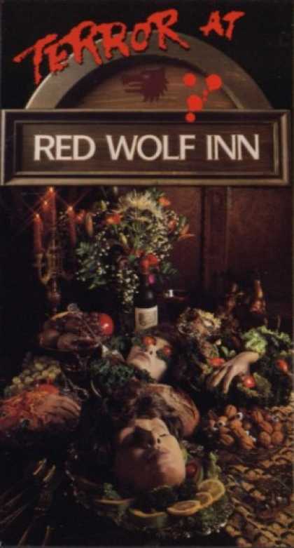 VHS Videos - Terror At Red Wolf Inn