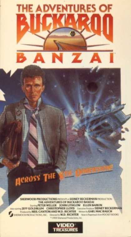 VHS Videos - Adventures Of Buckaroo Banzai