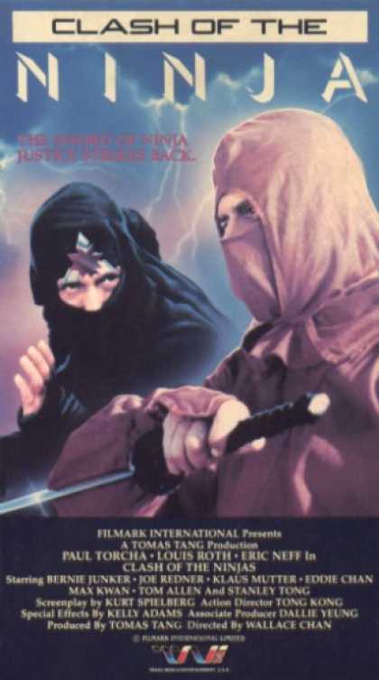 VHS Videos - Clash Of the Ninja