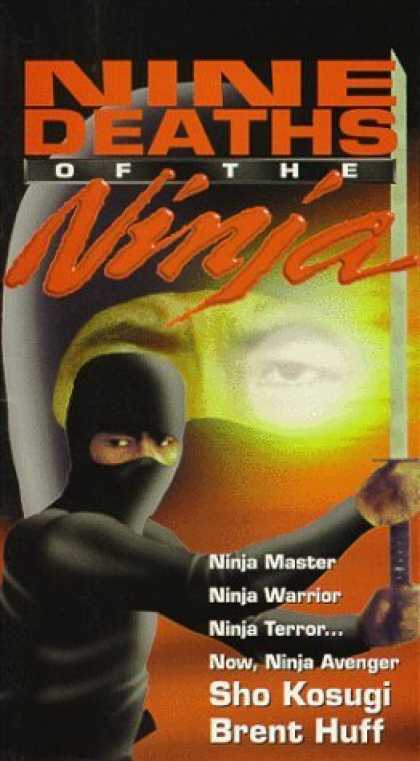 VHS Videos - Nine Deaths Of the Ninja United American