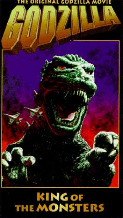 VHS Videos - Godzilla King Of the Monsters