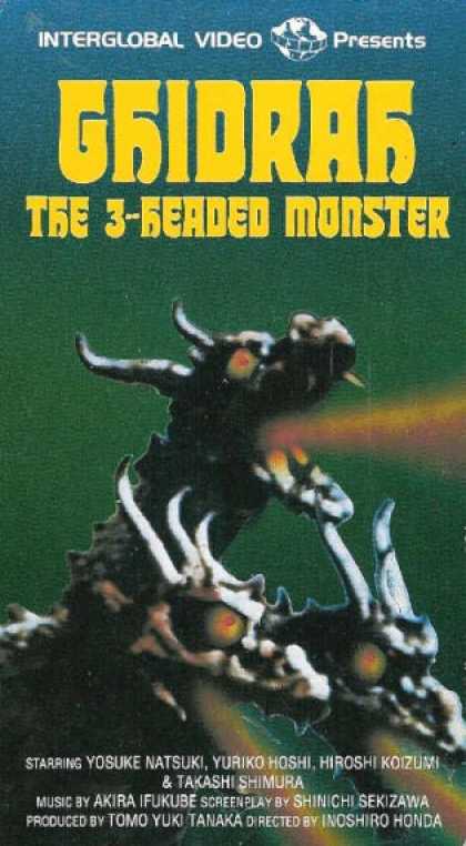 VHS Videos - Ghidrah the 3 Headed Monster