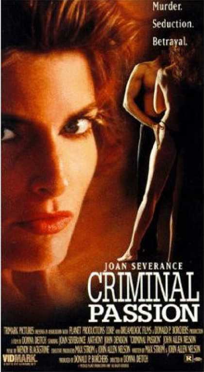 VHS Videos - Criminal Passion