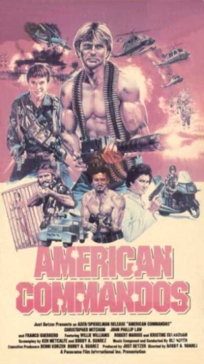 VHS Videos - American Commandos