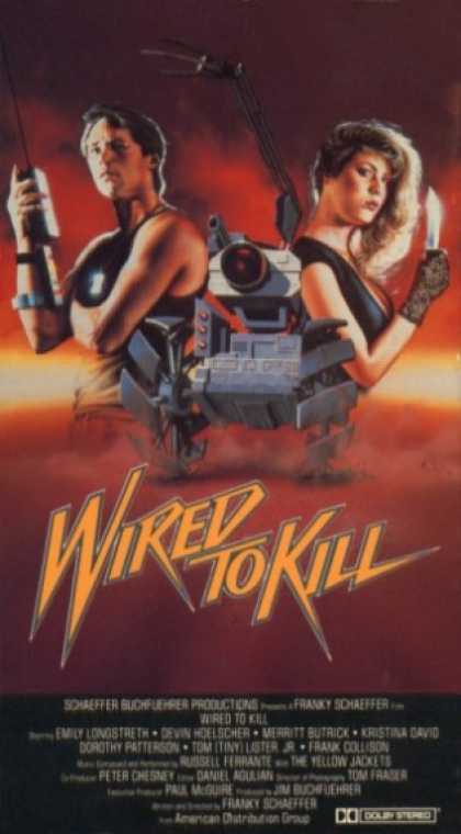 VHS Videos - Wired To Kill