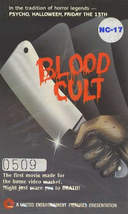 VHS Videos - Blood Cult United
