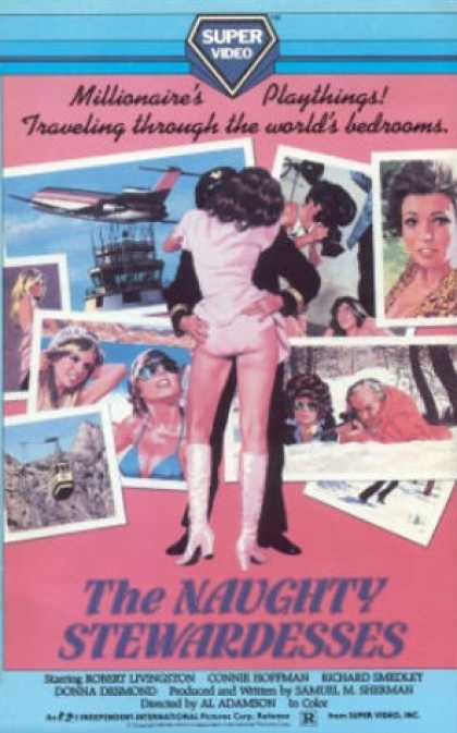 VHS Videos - Naughty Stewardesses