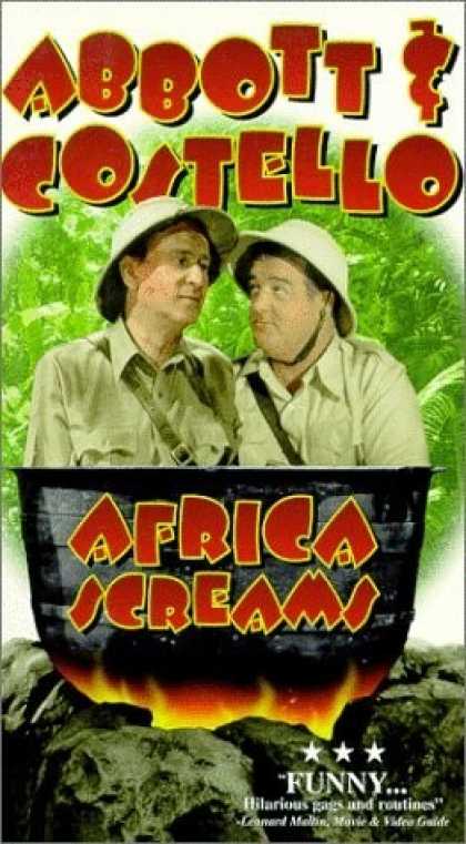 VHS Videos - Africa Screams United American