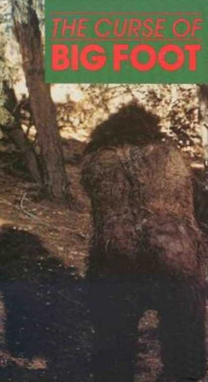 VHS Videos - Curse Of Bigfoot
