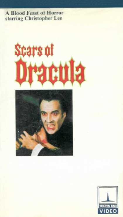 VHS Videos - Scars Of Dracula Thorn