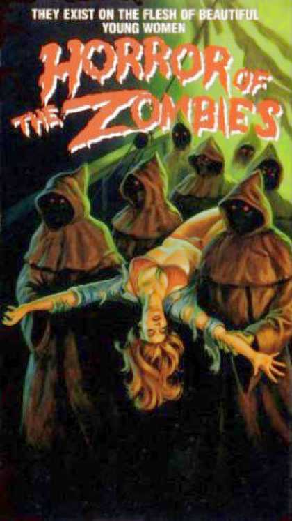 VHS Videos - Horror Of the Zombies