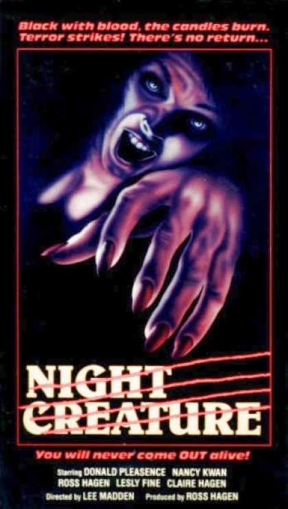 VHS Videos - Night Creature United
