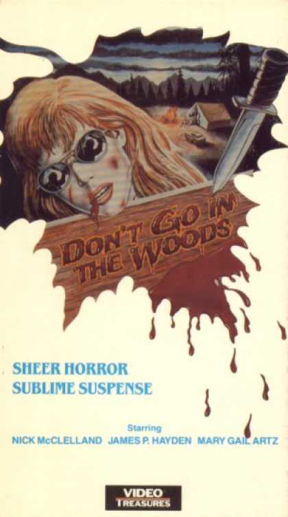 VHS Videos - Don't Go in the Woods