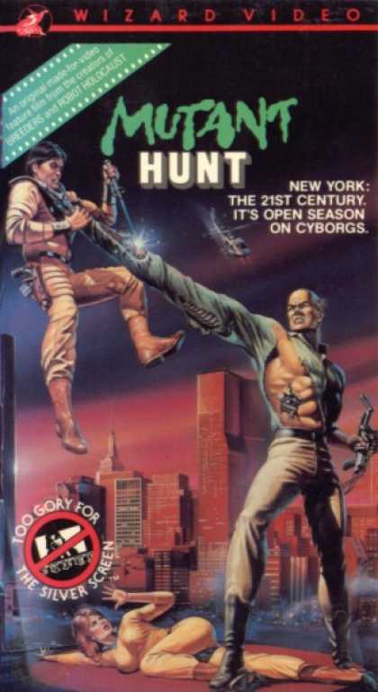 VHS Videos - Mutant Hunt