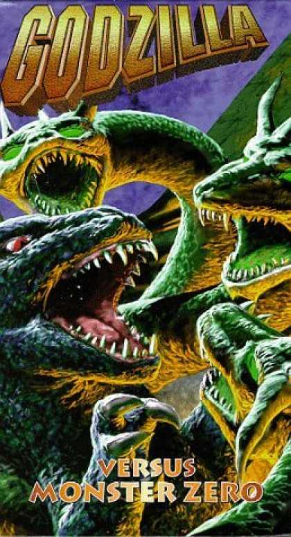 VHS Videos - Godzilla Versus Monster Zero