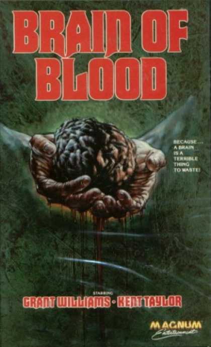 VHS Videos - Brain Of Blood