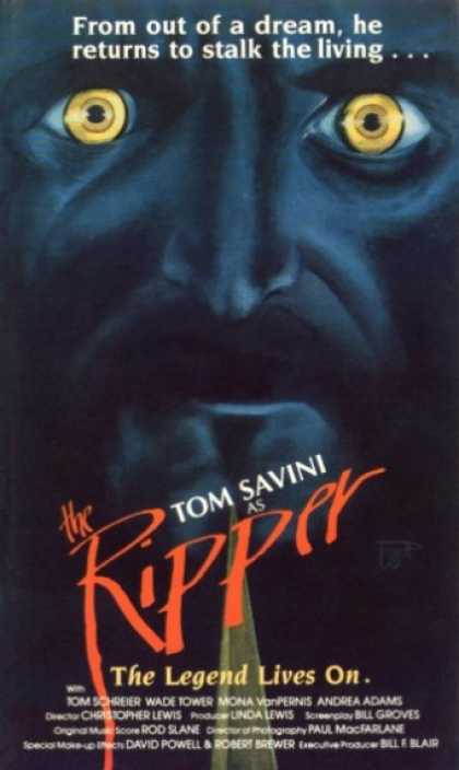 VHS Videos - Ripper 1986 United