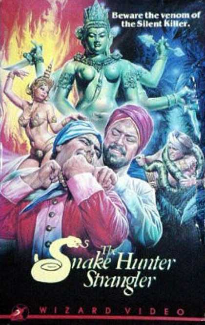 VHS Videos - Snake Hunter Strangler