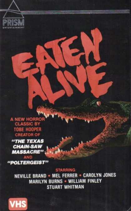 VHS Videos - Eaten Alive 1976