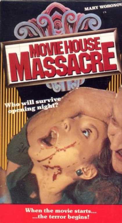 VHS Videos - Movie House Massacre