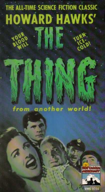 VHS Videos - Thing 1951 Nostalgia