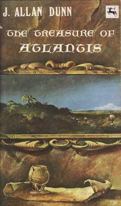 Vintage Books - Treasure of Atlantis - J. Allan Dunn