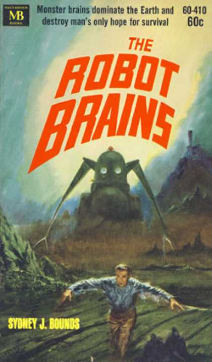 Vintage Books - The Robot Brains - Sydney J. Bounds