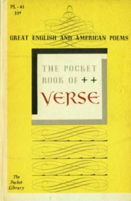 Vintage Books - The Pocket Book of Verse;: Great English and American Poems - Morris Edmund Spea