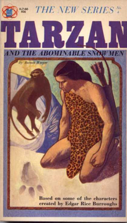 Vintage Books - Tarzan and the Abominable Snowmen - Barton Werper