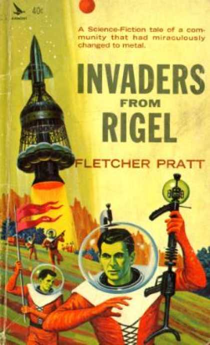 Vintage Books - Invaders From Rigel - Fletcher Pratt