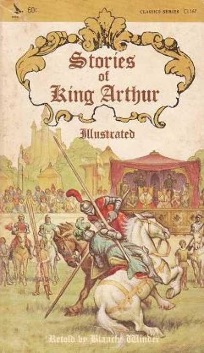 Vintage Books - Stories of King Arthur - Blanche Winder
