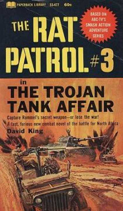 Vintage Books - The Rat Patrol #3 In the Trojan Tank Affair
